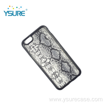 Customizable trendy snakeskin shockproof phone case